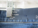 Talbots Flawless Slim Ankle Jeans Washed out Denim - Petite