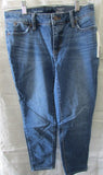 Talbots Flawless Slim Ankle Jeans Washed out Denim - Petite