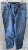 Talbots Flawless Slim Ankle Jeans Washed out Denim - Petite