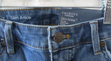 Talbots Flawless Slim Ankle Jeans Washed out Denim - Petite