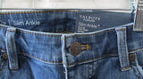 Talbots Flawless Slim Ankle Jeans Washed out Denim - Petite