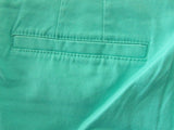 Talbots Green Girlfriend Chino 6" Linen Shorts - Petite