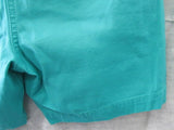 Talbots Green Girlfriend Chino 6" Linen Shorts - Petite