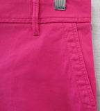 Talbots Pink Girlfriend Chino 6" Linen Shorts - Petite