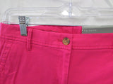 Talbots Pink Girlfriend Chino 6" Linen Shorts - Petite
