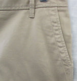 Talbots Tan Girlfriend Chino 6" Linen Shorts - Petite