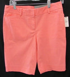 Talbots Tangerine 9.5" Perfect Linen Short - Petite
