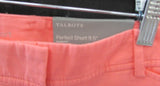Talbots Tangerine 9.5" Perfect Linen Short - Petite