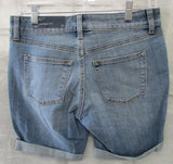 Talbots Flawless Faded Blue Denim 7.5" Girlfriend Short  - Petite