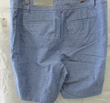 Talbots Blue 9.5" Perfect Linen Short - Petite