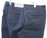 Talbots Navy Blue 9.5" Perfect Linen Short - Petite
