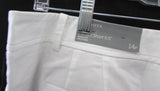 Talbots White 9.5" Perfect Linen Short - Petite