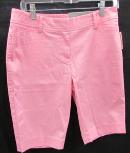 Talbots Pink 11" Perfect Linen Short  - Petite