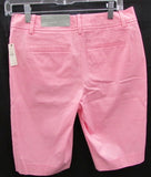 Talbots Pink 11" Perfect Linen Short  - Petite