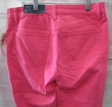 Talbots Flawless Slim Ankle Hot Pink Jeans