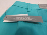 Talbots Green Girlfriend Chino 6" Linen Shorts - Petite