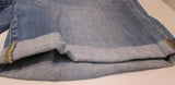 Talbots Flawless Faded Blue Denim 7.5" Girlfriend Short  - Petite