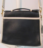 Coach Rare Vintage Willis Navy Blue Crossbody Messenger Bag