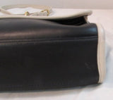 Coach Rare Vintage Willis Navy Blue Crossbody Messenger Bag
