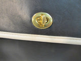 Coach Rare Vintage Willis Navy Blue Crossbody Messenger Bag