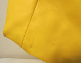 Michael Kors Large Mustard Yellow Braided Grommet Bag