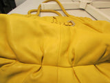 Michael Kors Large Mustard Yellow Braided Grommet Bag