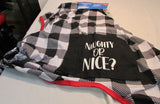 Vibrant Life Holiday Pet Pajamas "Naughty or Nice?"