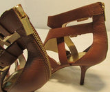 Michael Kors Brown Leather Heels