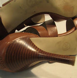Michael Kors Brown Leather Heels