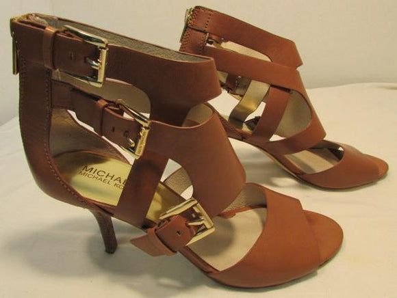 Michael Kors Brown Leather Heels