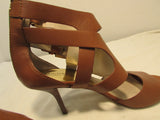 Michael Kors Brown Leather Heels