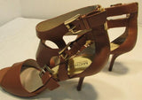 Michael Kors Brown Leather Heels