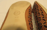 Michaels Kors Brown Leather Flats
