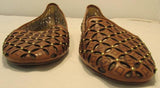 Michaels Kors Brown Leather Flats