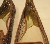 Michaels Kors Brown Leather Flats