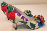 Stuart Weitzman Quisling Yellow Pique Pump