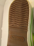 Coach Cady Off-White and Green Sneakers