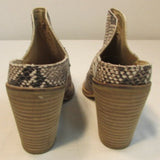 Dolce Vita Selene Snakeskin Print Mule