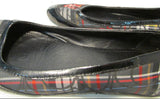 Coach True Plaid Canvas with Leather Trim Ballet Flats