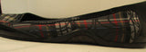 Coach True Plaid Canvas with Leather Trim Ballet Flats