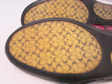 Coach True Plaid Canvas with Leather Trim Ballet Flats