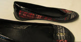 Coach True Plaid Canvas with Leather Trim Ballet Flats