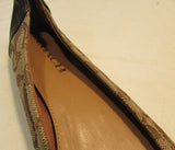Coach Brown Signature Canvas Flats