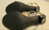 Michael Kors Metallic Gunmetal Vienna Sandals