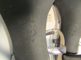 Michael Kors Metallic Gunmetal Vienna Sandals