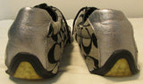 Coach Jayme Black/Gray Monogrammed Sneakers
