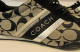 Coach Jayme Black/Gray Monogrammed Sneakers