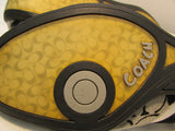 Coach Jayme Black/Gray Monogrammed Sneakers