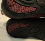 Clarks Dark Red Leather Ankle Boots