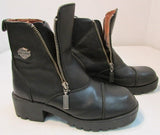 Harley-Davidson Amherst Motorcycle Black Leather Boots